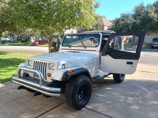 Jeep Driver Side Open Doors