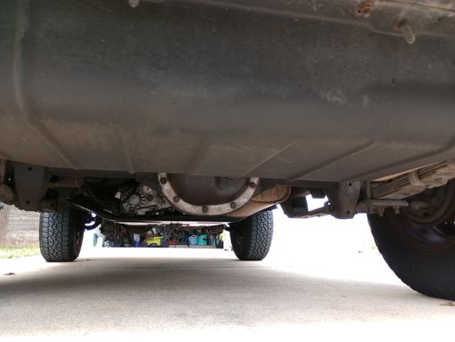 1995 Jeep Wrangler Back Undercarriage