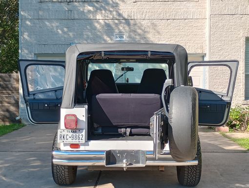 1995 Jeep Wrangler Back
