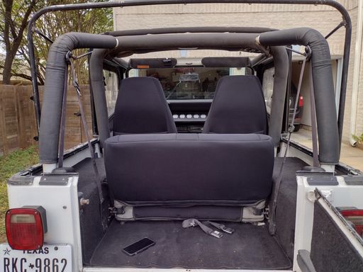 1995 Jeep Wrangler Top Off