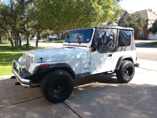 1995 Jeep Wrangler Driver Side